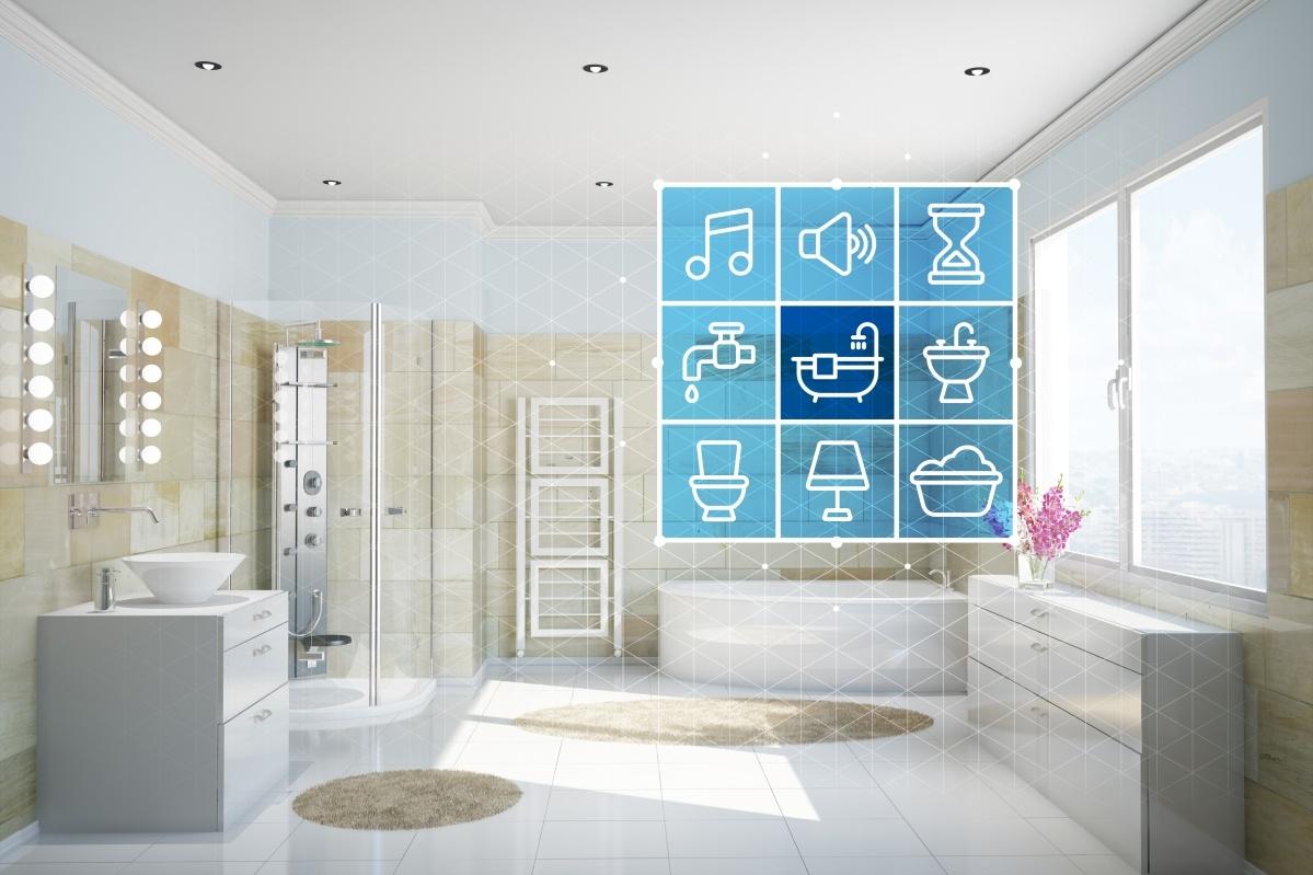 inteligentna łazienka smart home